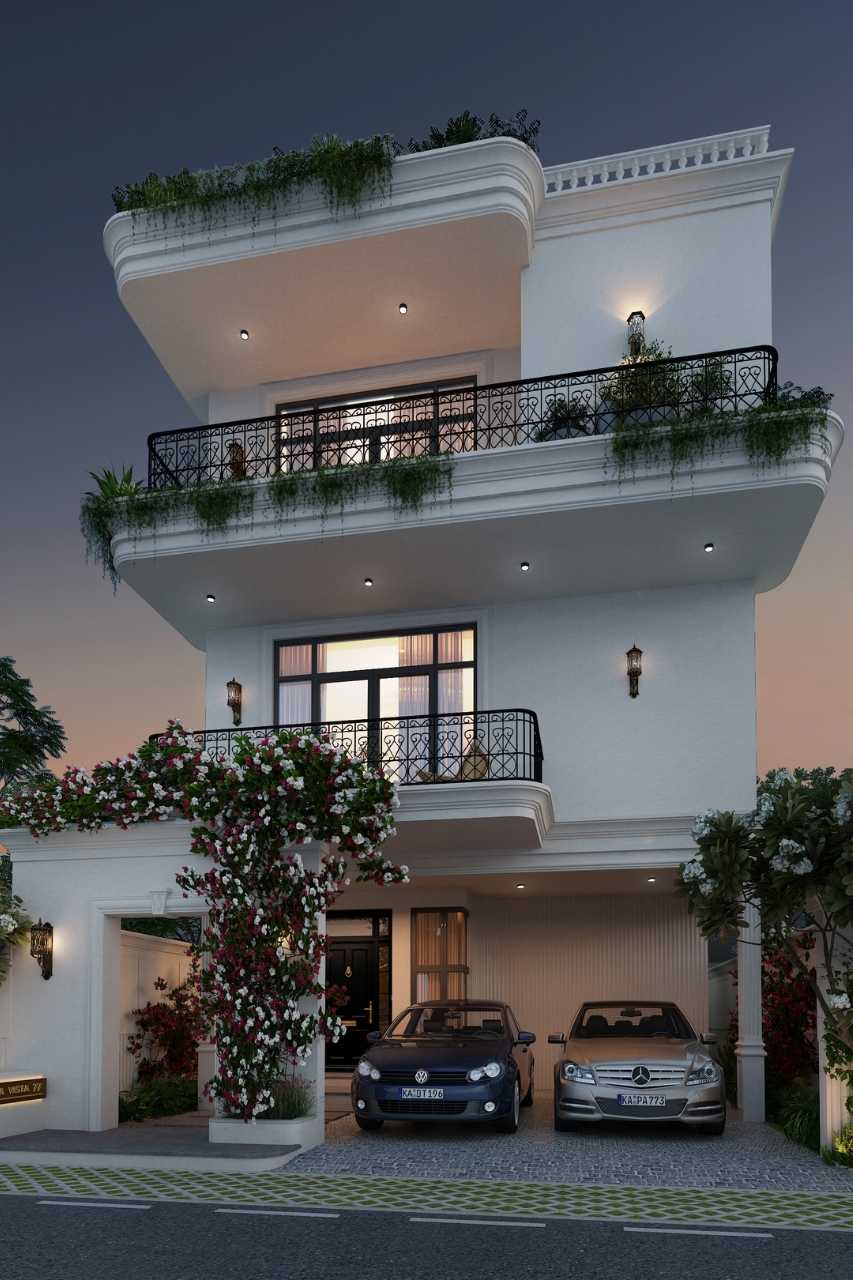 Full villa elevation