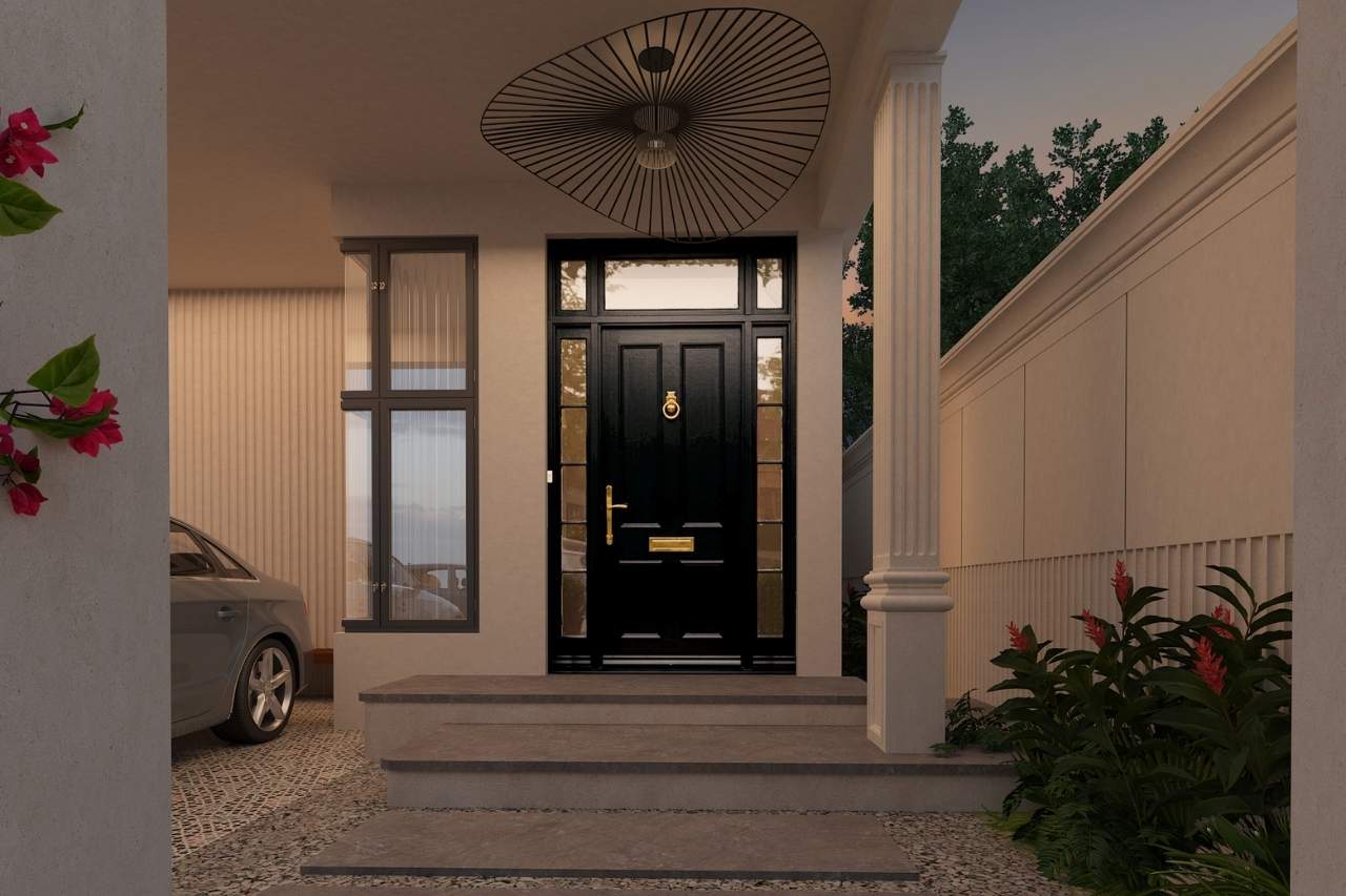 Terra Vista villa entrance detail